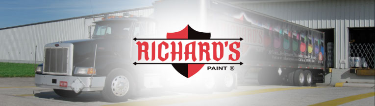 Richards Paint Logo Banner