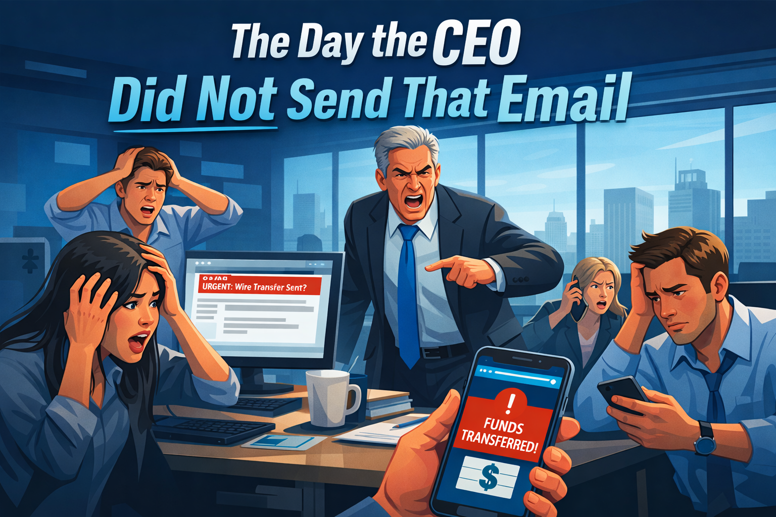 CEO did not send email